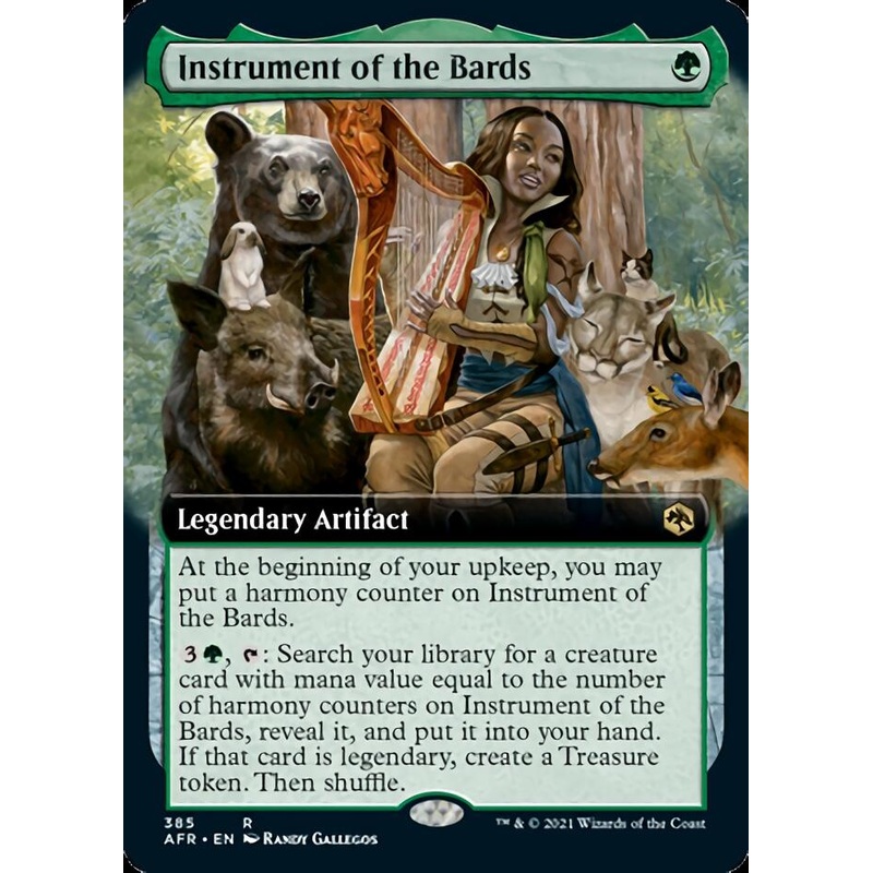 Instrument of the Bards (Extended Art) [Dungeons & Dragons: Adventures in the Forgotten Realms]