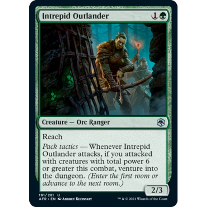 Intrepid Outlander [Dungeons & Dragons: Adventures in the Forgotten Realms]