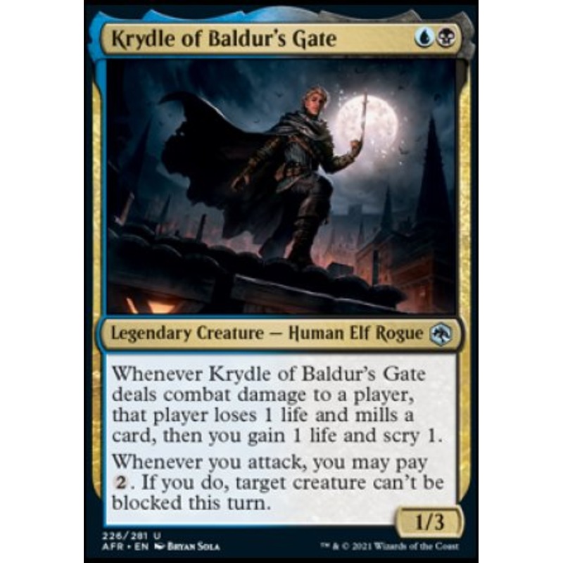 Krydle of Baldur's Gate [Dungeons & Dragons: Adventures in the Forgotten Realms]