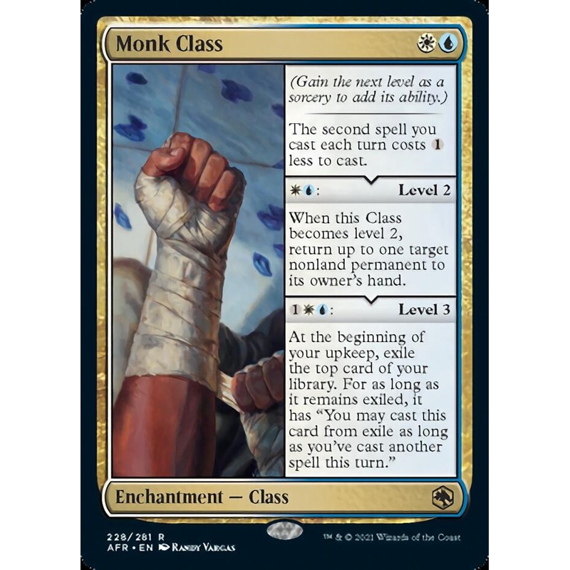 Monk Class [Dungeons & Dragons: Adventures in the Forgotten Realms]