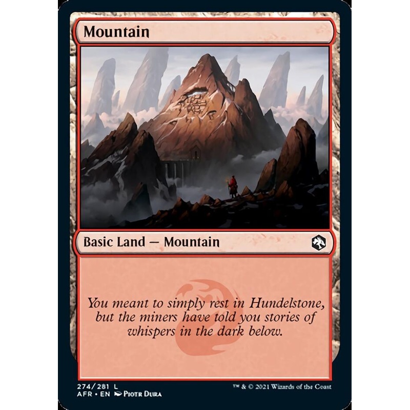 Mountain (274) [Dungeons & Dragons: Adventures in the Forgotten Realms]