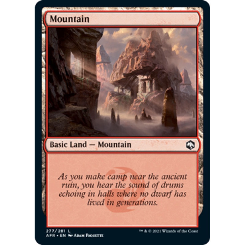 Mountain (277) [Dungeons & Dragons: Adventures in the Forgotten Realms]