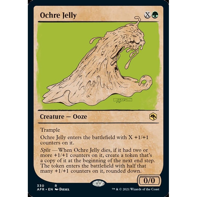 Ochre Jelly (Showcase) [Dungeons & Dragons: Adventures in the Forgotten Realms]