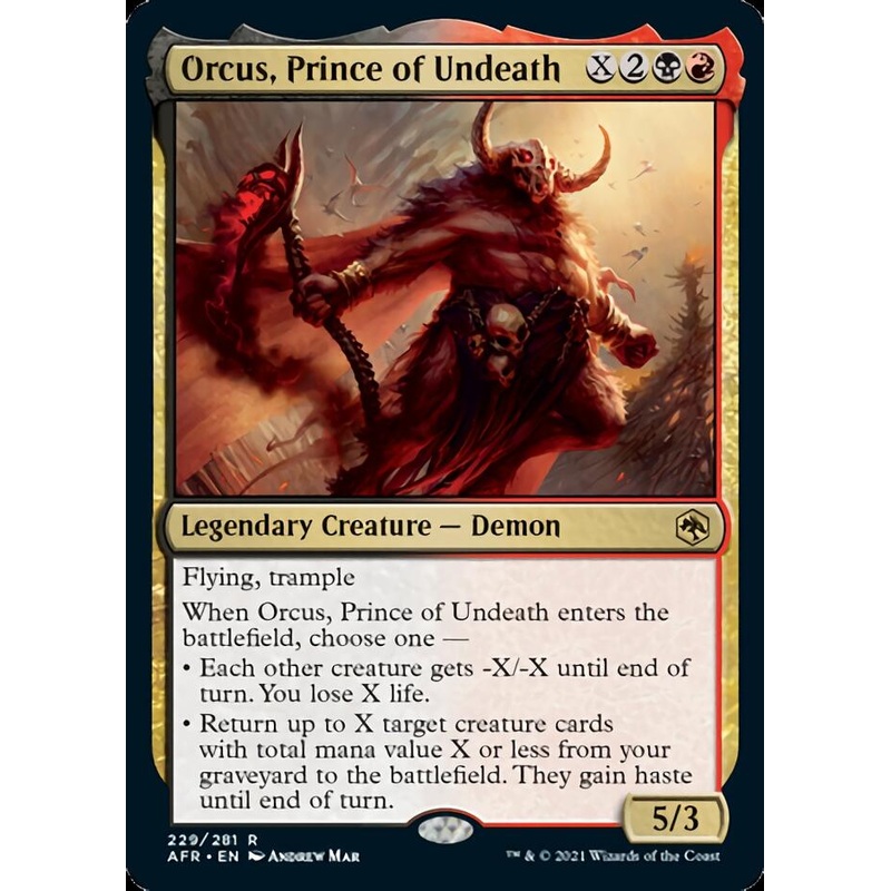 Orcus, Prince of Undeath [Dungeons & Dragons: Adventures in the Forgotten Realms]