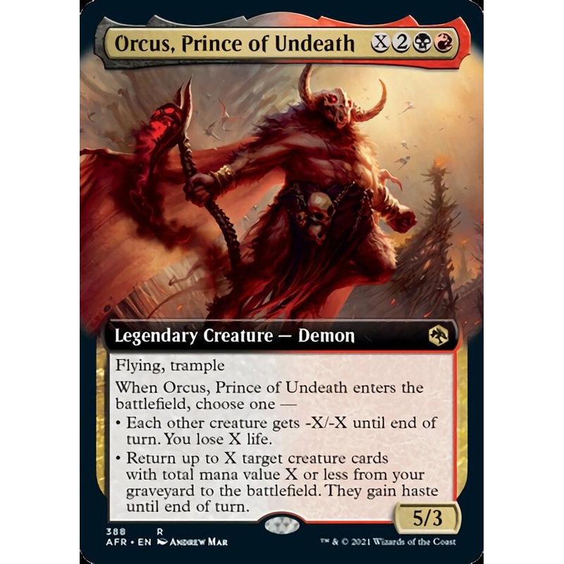 Orcus, Prince of Undeath (Extended Art) [Dungeons & Dragons: Adventures in the Forgotten Realms]