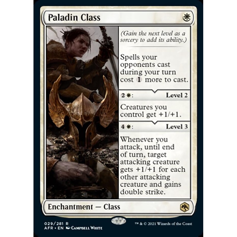 Paladin Class [Dungeons & Dragons: Adventures in the Forgotten Realms]