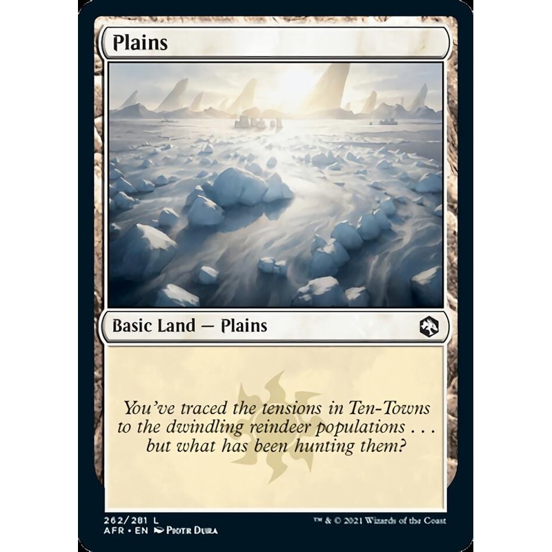 Plains (262) [Dungeons & Dragons: Adventures in the Forgotten Realms]