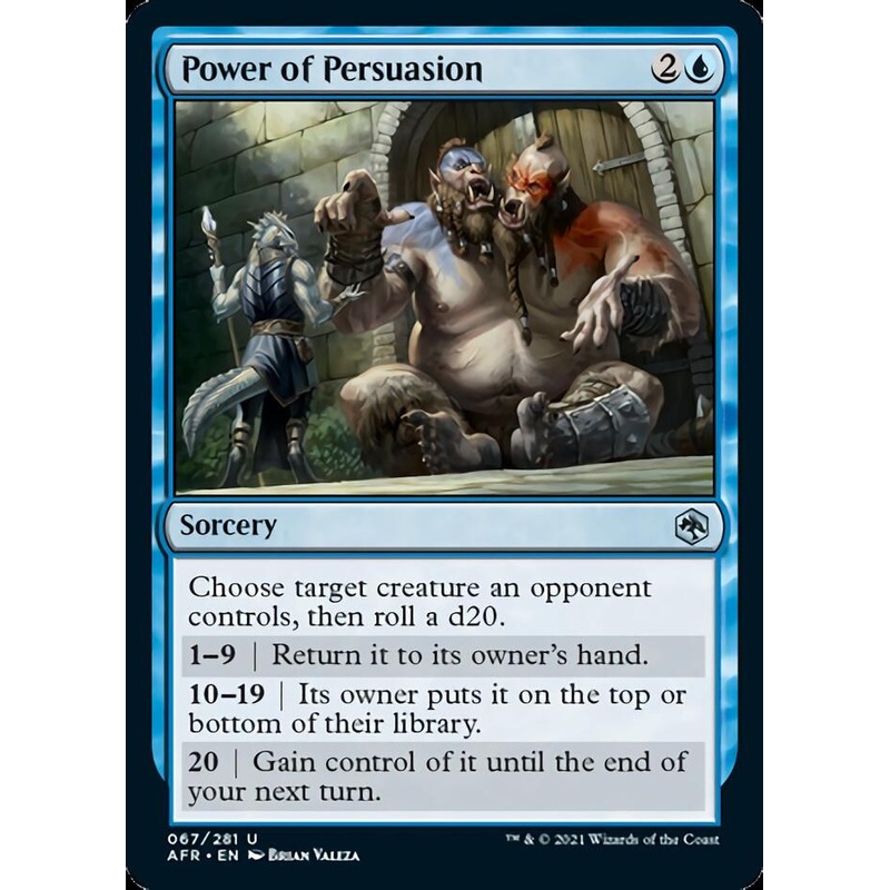 Power of Persuasion [Dungeons & Dragons: Adventures in the Forgotten Realms]