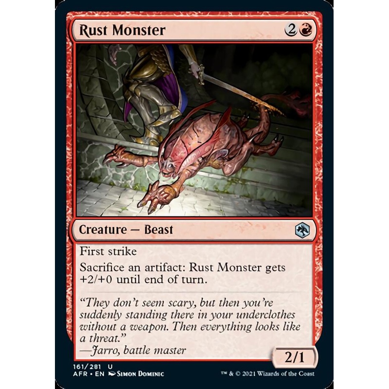 Rust Monster [Dungeons & Dragons: Adventures in the Forgotten Realms]