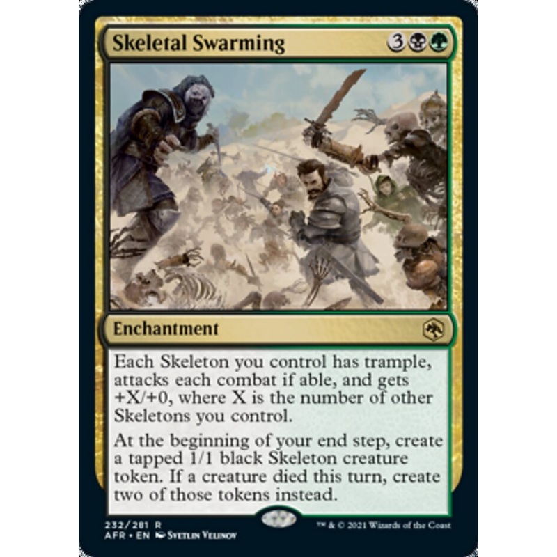 Skeletal Swarming [Dungeons & Dragons: Adventures in the Forgotten Realms]