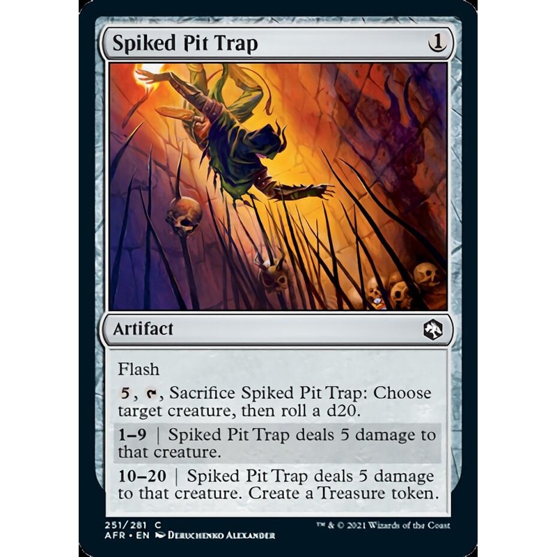 Spiked Pit Trap [Dungeons & Dragons: Adventures in the Forgotten Realms]