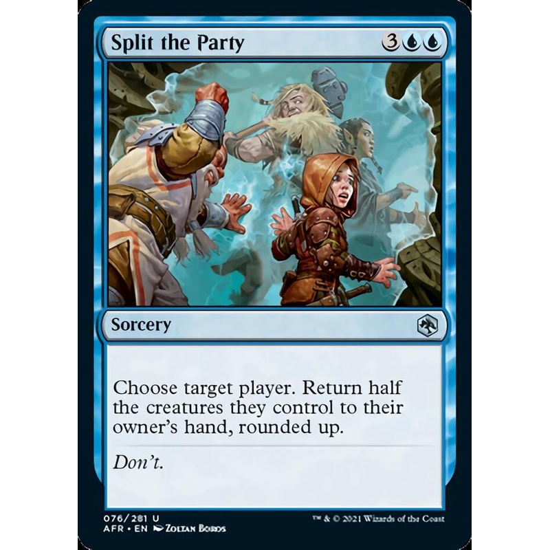 Split the Party [Dungeons & Dragons: Adventures in the Forgotten Realms]
