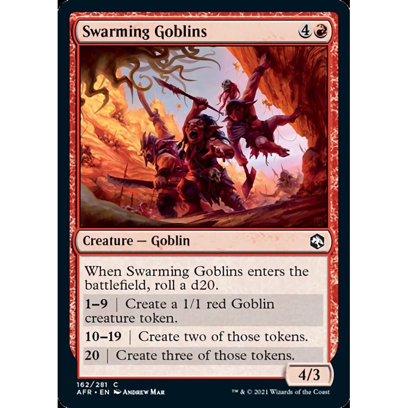 Swarming Goblins [Dungeons & Dragons: Adventures in the Forgotten Realms]