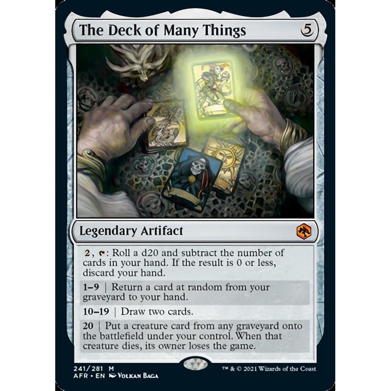 The Deck of Many Things [Dungeons & Dragons: Adventures in the Forgotten Realms]