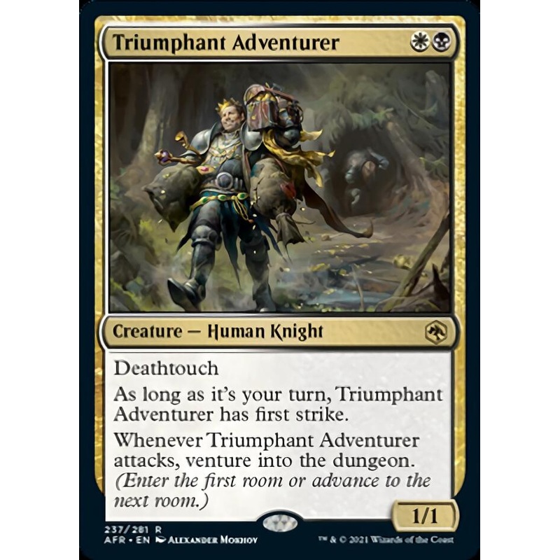 Triumphant Adventurer [Dungeons & Dragons: Adventures in the Forgotten Realms]