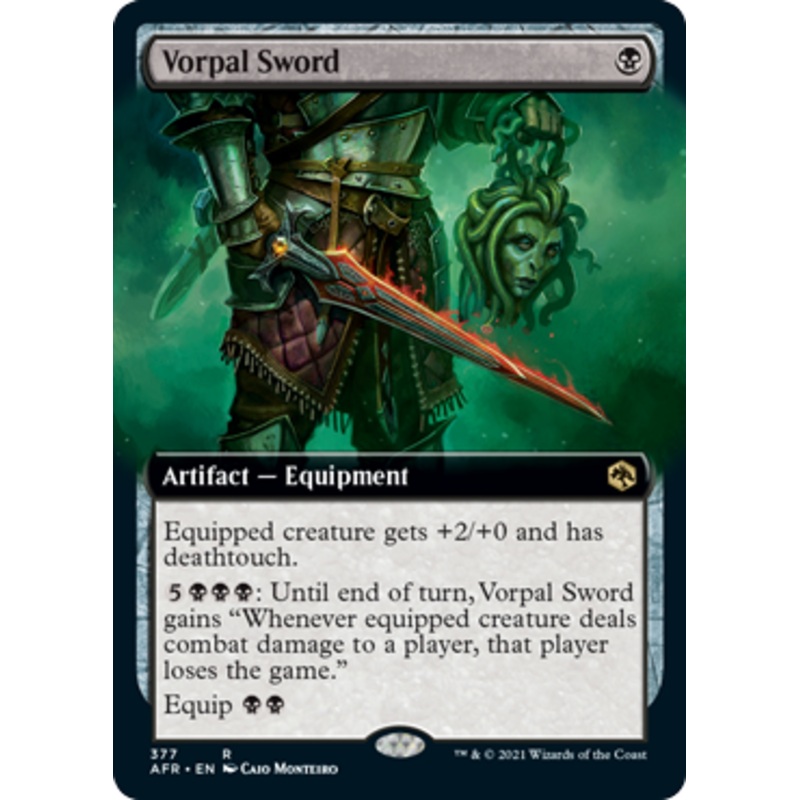 Vorpal Sword (Extended Art) [Dungeons & Dragons: Adventures in the Forgotten Realms]