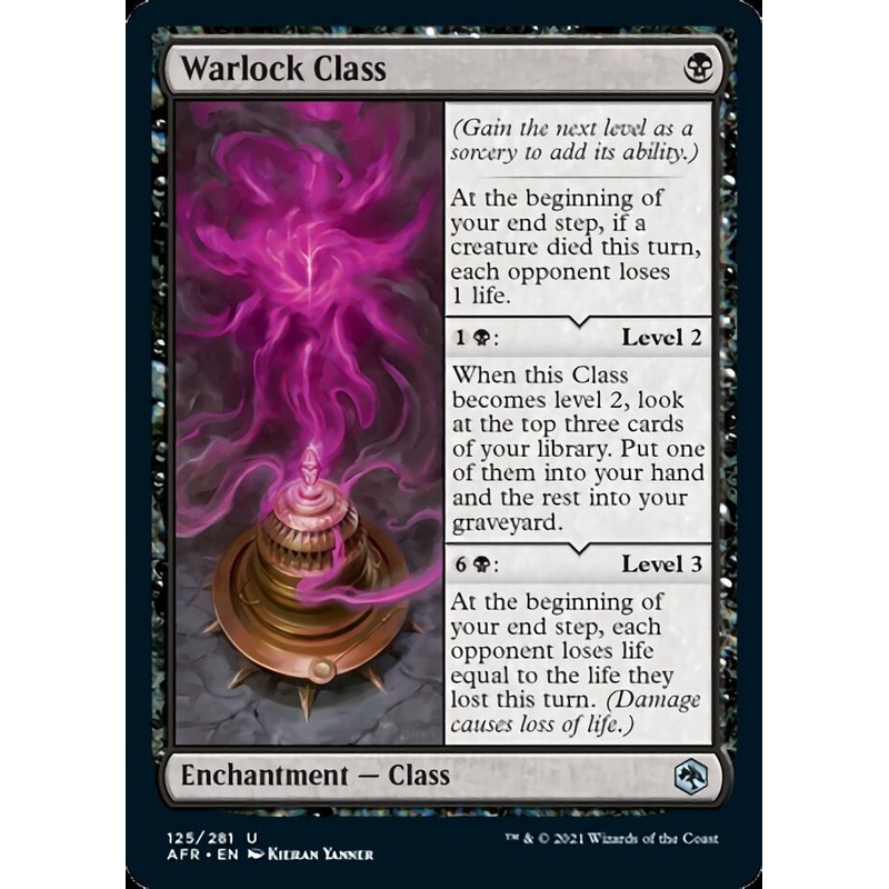 Warlock Class [Dungeons & Dragons: Adventures in the Forgotten Realms]