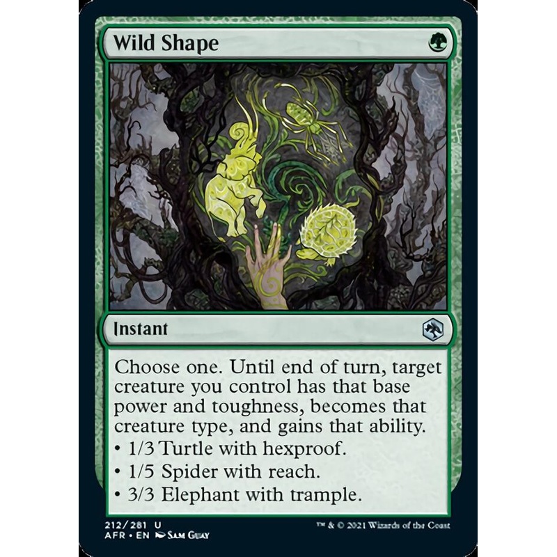 Wild Shape [Dungeons & Dragons: Adventures in the Forgotten Realms]