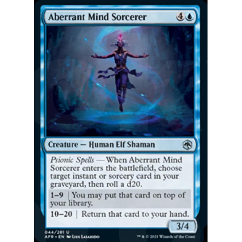 Aberrant Mind Sorcerer [Dungeons & Dragons: Adventures in the Forgotten Realms]