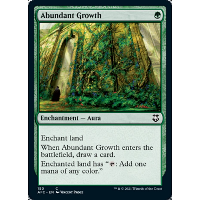 Abundant Growth [Dungeons & Dragons: Adventures in the Forgotten Realms Commander]