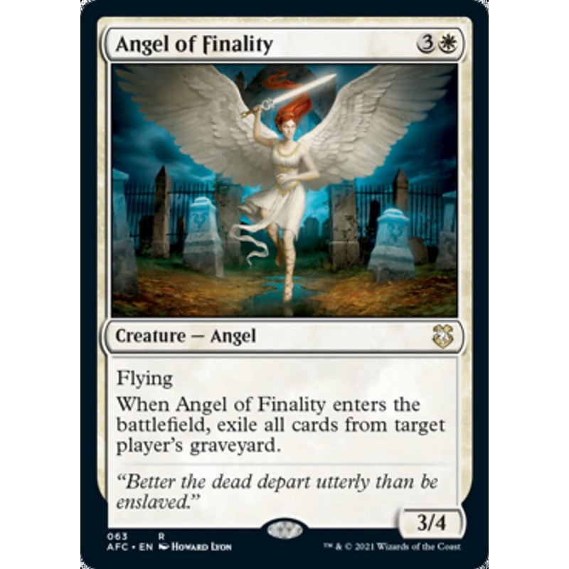 Angel of Finality [Dungeons & Dragons: Adventures in the Forgotten Realms Commander]