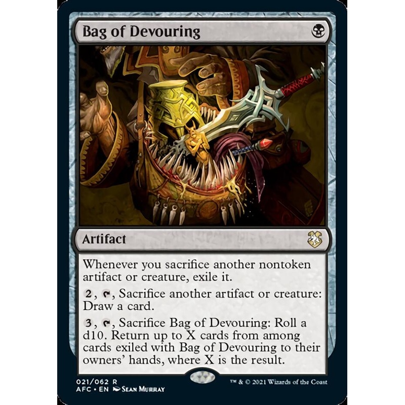 Bag of Devouring [Dungeons & Dragons: Adventures in the Forgotten Realms Commander]