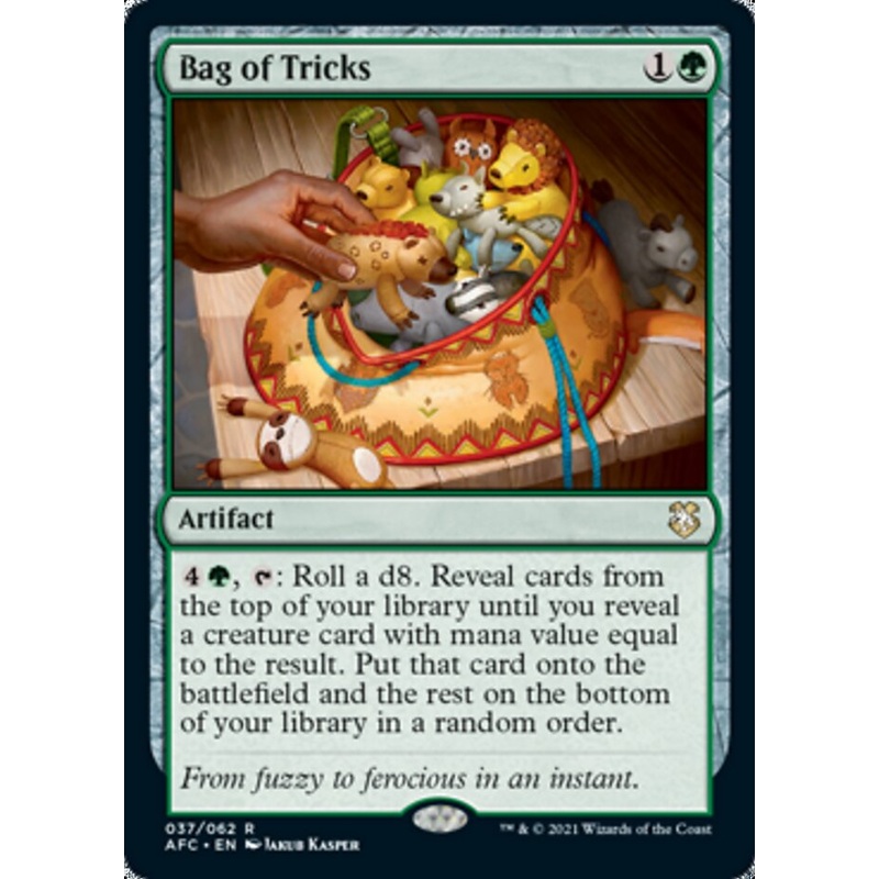 Bag of Tricks [Dungeons & Dragons: Adventures in the Forgotten Realms Commander]