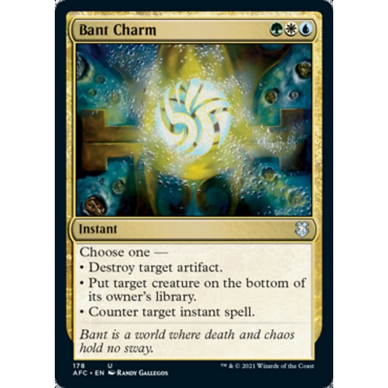 Bant Charm [Dungeons & Dragons: Adventures in the Forgotten Realms Commander]