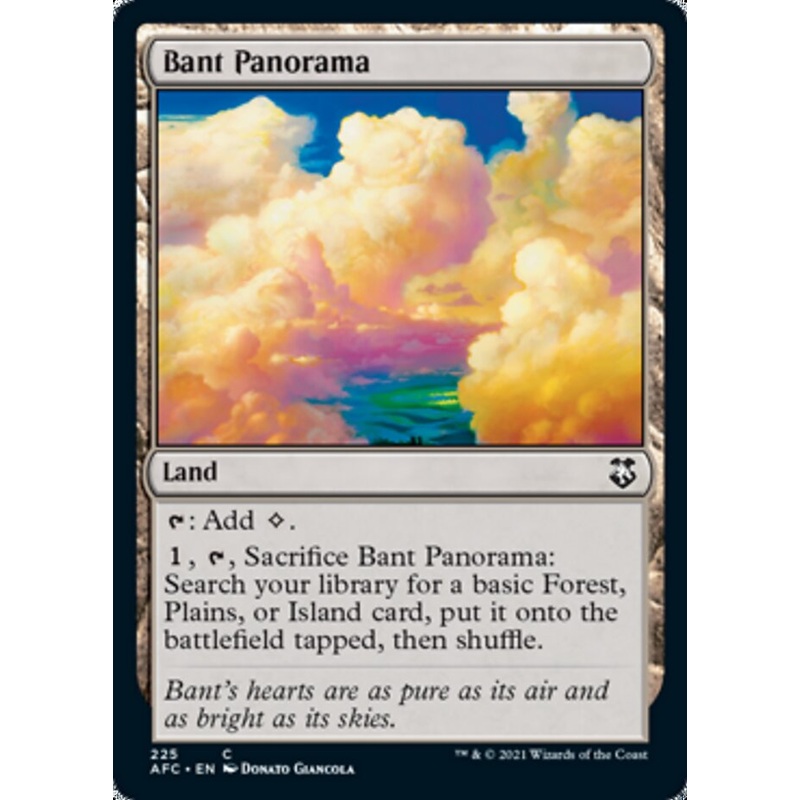 Bant Panorama [Dungeons & Dragons: Adventures in the Forgotten Realms Commander]