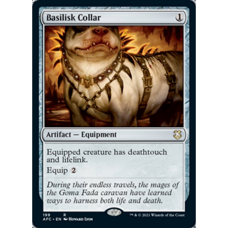 Basilisk Collar [Dungeons & Dragons: Adventures in the Forgotten Realms Commander]