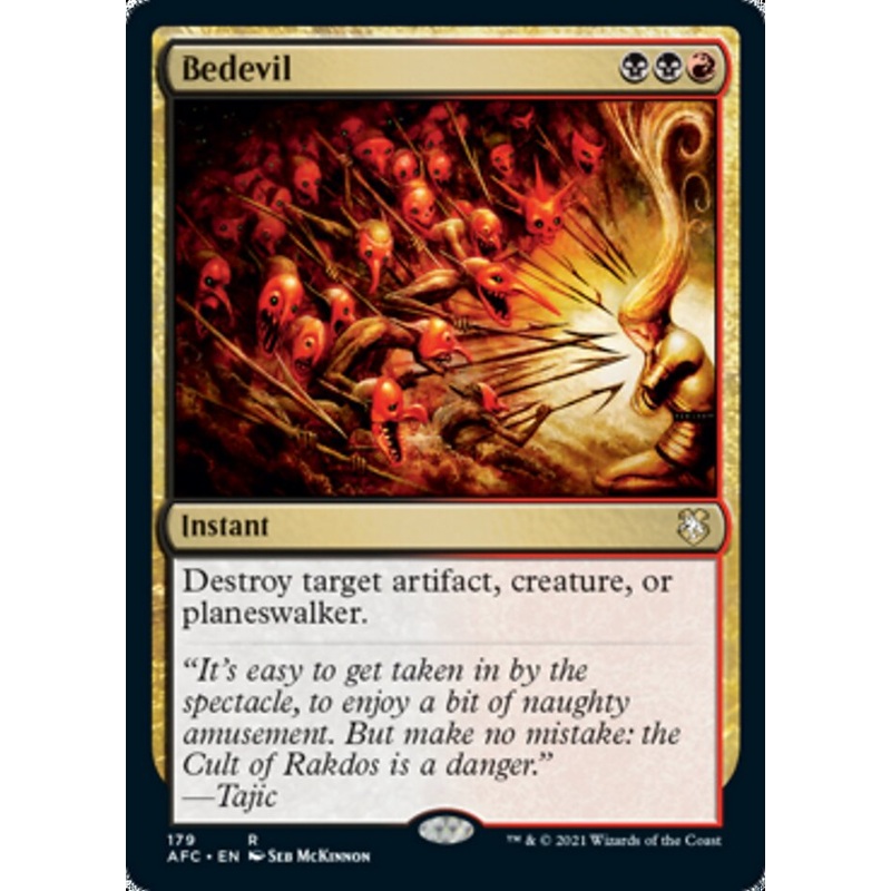 Bedevil [Dungeons & Dragons: Adventures in the Forgotten Realms Commander]