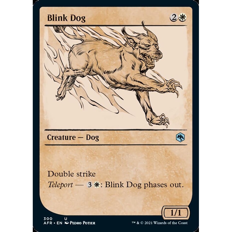 Blink Dog (Showcase) [Dungeons & Dragons: Adventures in the Forgotten Realms]