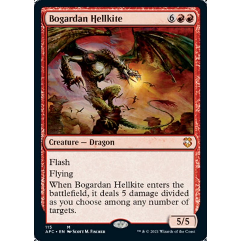 Bogardan Hellkite [Dungeons & Dragons: Adventures in the Forgotten Realms Commander]
