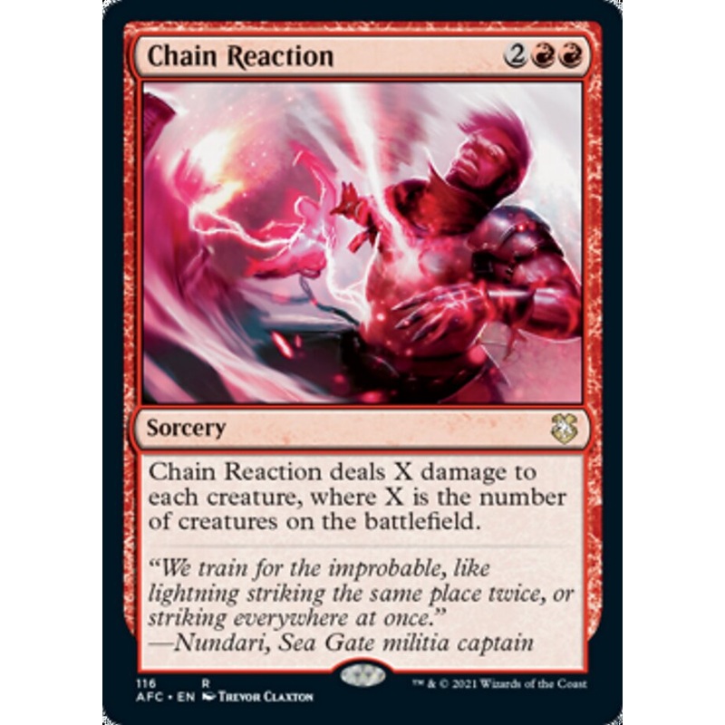Chain Reaction [Dungeons & Dragons: Adventures in the Forgotten Realms Commander]