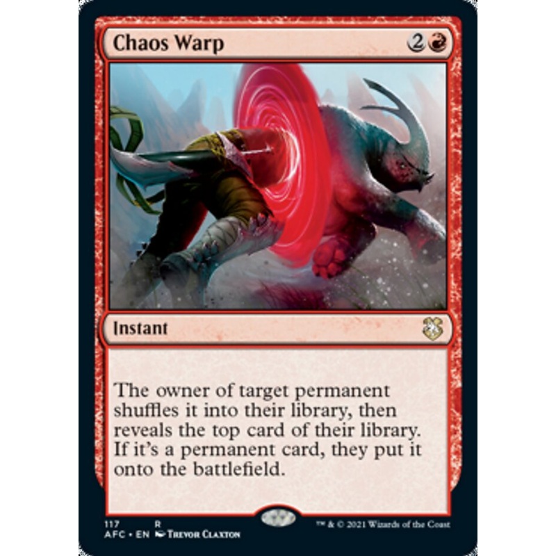 Chaos Warp [Dungeons & Dragons: Adventures in the Forgotten Realms Commander]