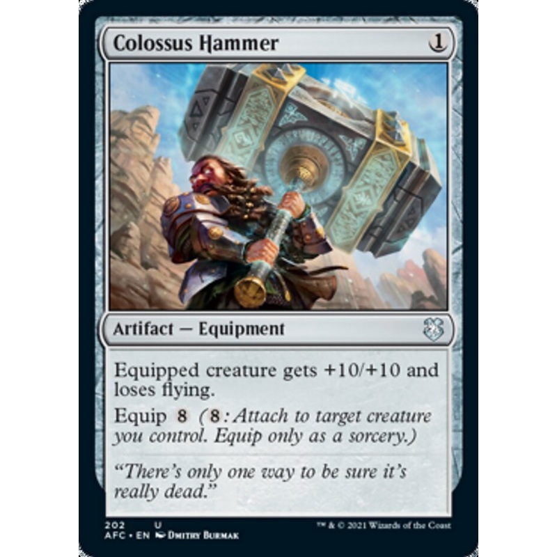 Colossus Hammer [Dungeons & Dragons: Adventures in the Forgotten Realms Commander]