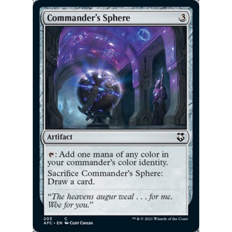 Commander's Sphere [Dungeons & Dragons: Adventures in the Forgotten Realms Commander]