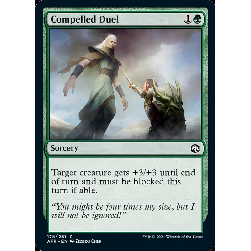 Compelled Duel [Dungeons & Dragons: Adventures in the Forgotten Realms]