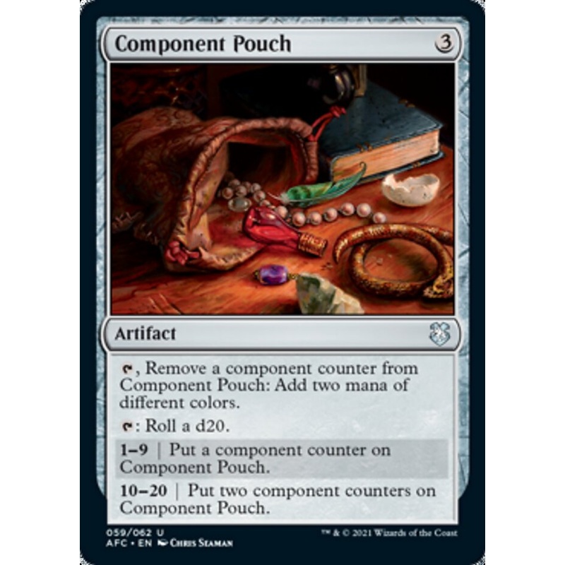 Component Pouch [Dungeons & Dragons: Adventures in the Forgotten Realms Commander]