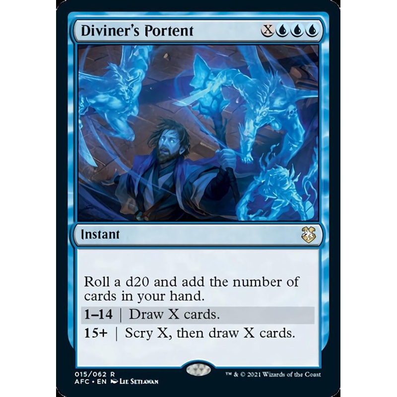 Diviner's Portent [Dungeons & Dragons: Adventures in the Forgotten Realms Commander]