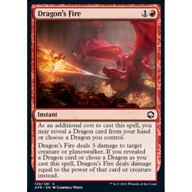 Dragon's Fire [Dungeons & Dragons: Adventures in the Forgotten Realms]