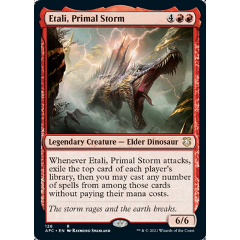 Etali, Primal Storm [Dungeons & Dragons: Adventures in the Forgotten Realms Commander]