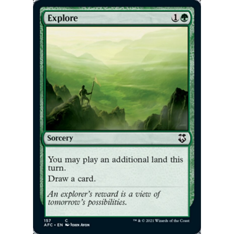 Explore [Dungeons & Dragons: Adventures in the Forgotten Realms Commander]