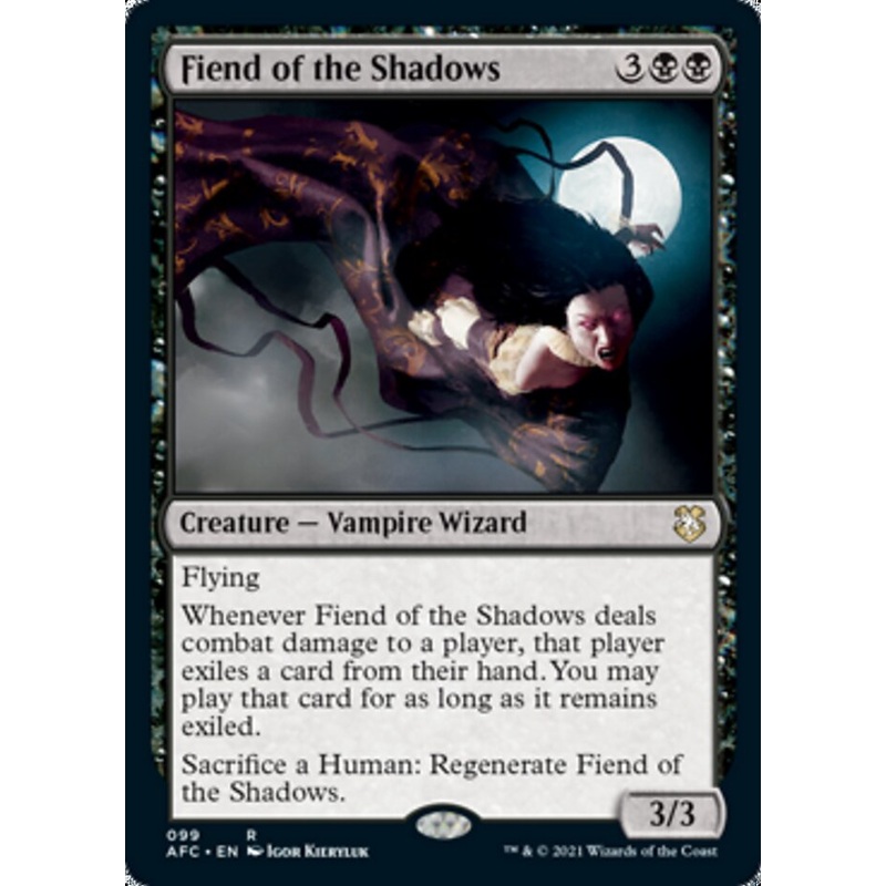 Fiend of the Shadows [Dungeons & Dragons: Adventures in the Forgotten Realms Commander]
