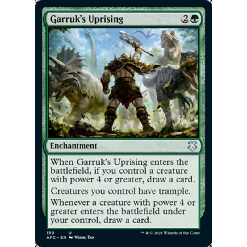 Garruk's Uprising [Dungeons & Dragons: Adventures in the Forgotten Realms Commander]