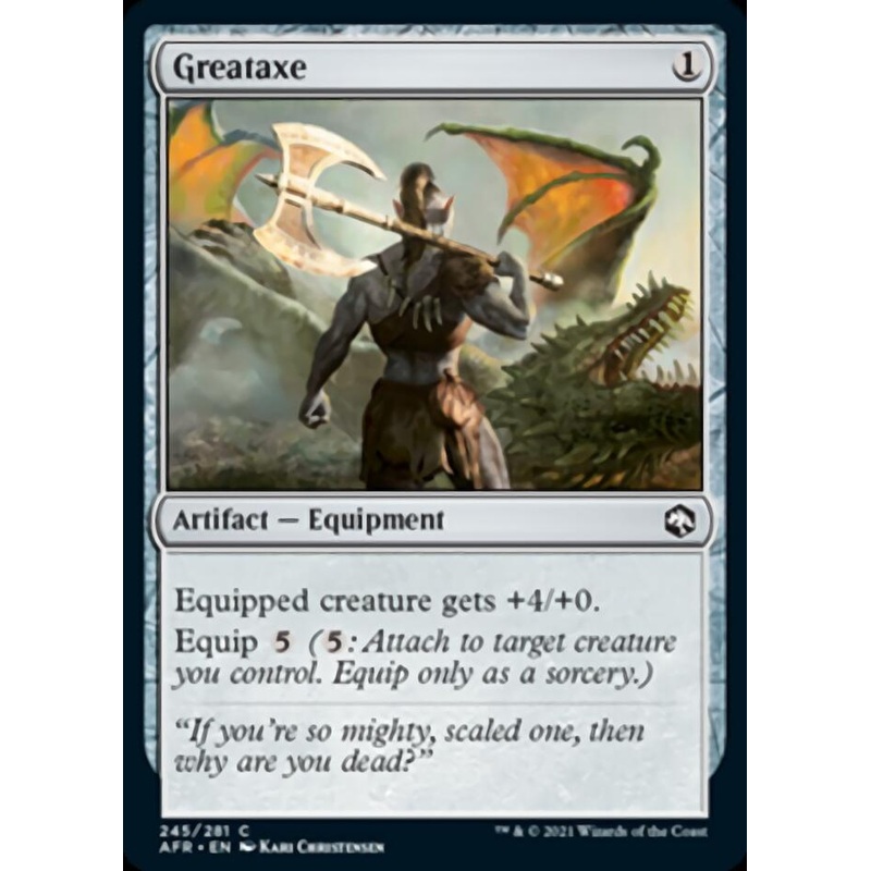 Greataxe [Dungeons & Dragons: Adventures in the Forgotten Realms]