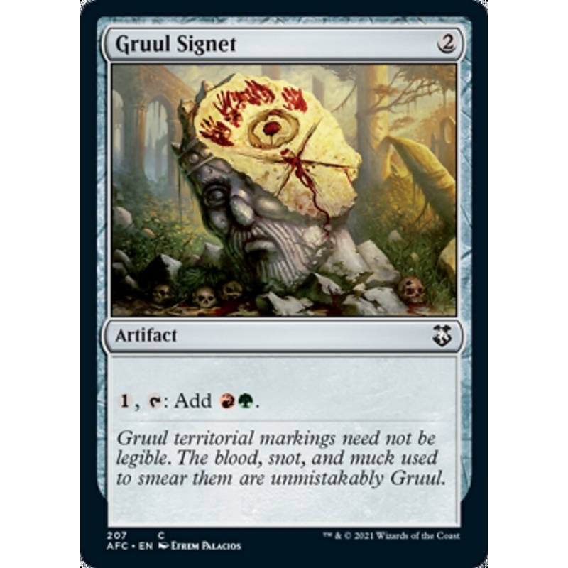 Gruul Signet [Dungeons & Dragons: Adventures in the Forgotten Realms Commander]