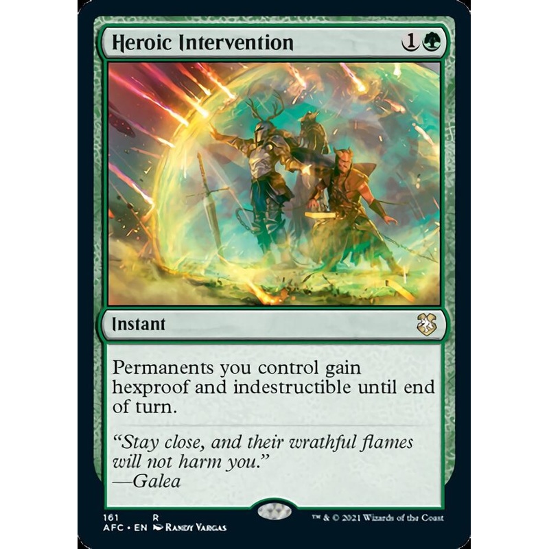 Heroic Intervention [Dungeons & Dragons: Adventures in the Forgotten Realms Commander]