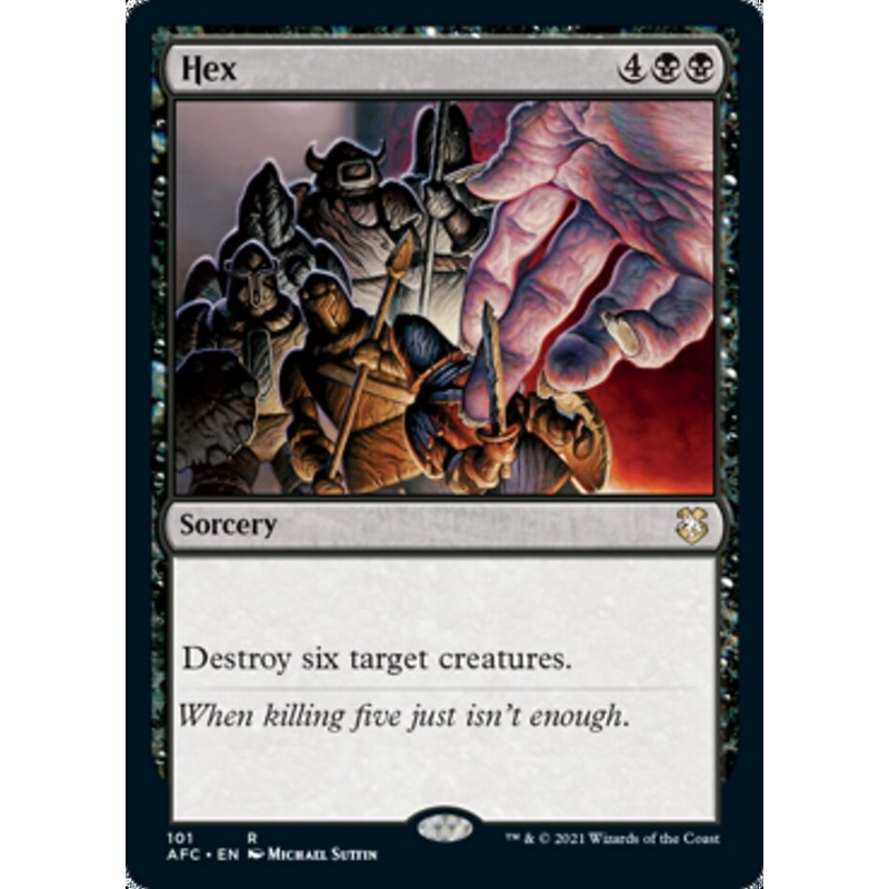 Hex [Dungeons & Dragons: Adventures in the Forgotten Realms Commander]