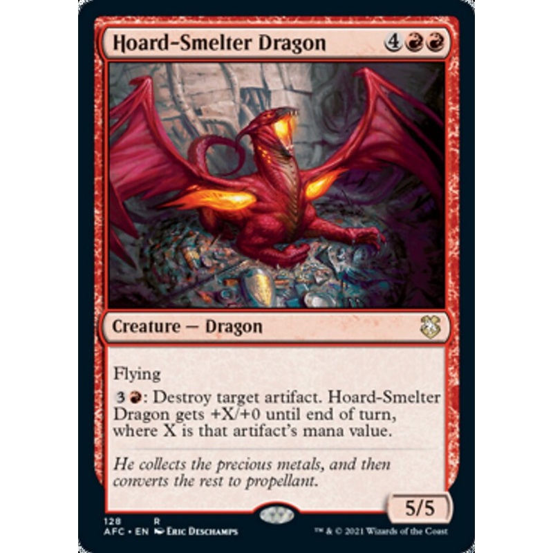 Hoard-Smelter Dragon [Dungeons & Dragons: Adventures in the Forgotten Realms Commander]